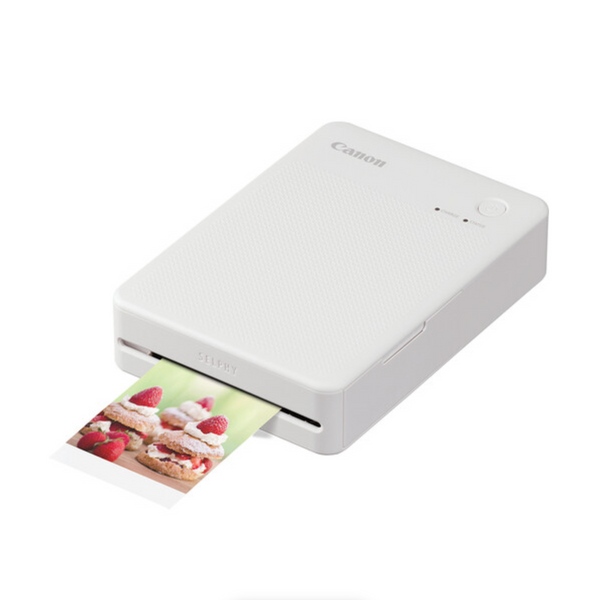 Canon SELPHY QX20 Compact Photo Printer (White)