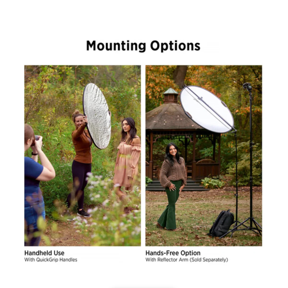 Westcott Illuminator QuickGrip 5-in-1 Reflector (40") at PROCAM | procam.com