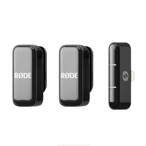 RODE Wireless Micro 2-Person Ultracompact Wireless Microphone System with USB-C Connector (2.4 GHz, Black) at PROCAM | procam.com