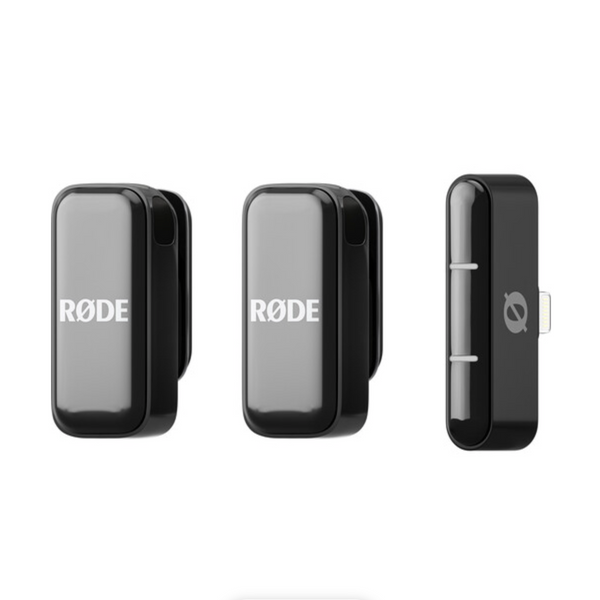 RODE Wireless Micro 2-Person Ultracompact Wireless Microphone System with USB-C Connector (2.4 GHz, Black)