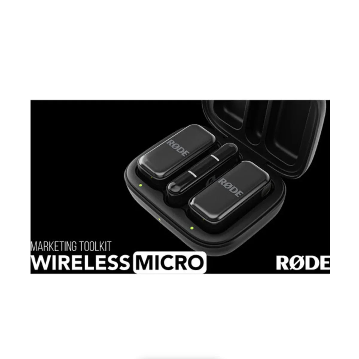 RODE Wireless Micro 2-Person Ultracompact Wireless Microphone System with USB-C Connector (2.4 GHz, Black) at PROCAM | procam.com