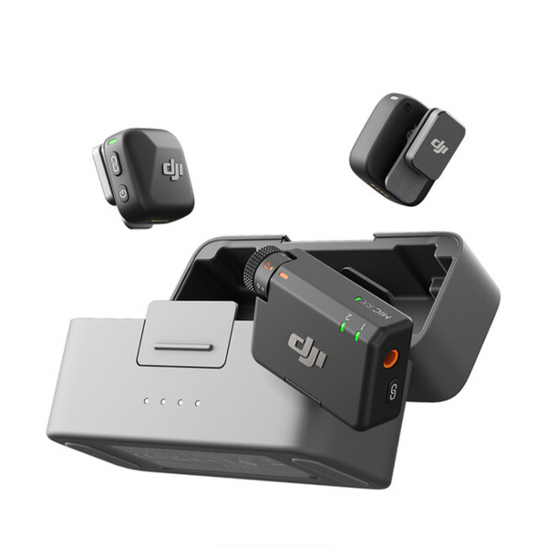 DJI Mic Mini 2-Person Compact Wireless Microphone System for Camera & Smartphone (2.4 GHz)