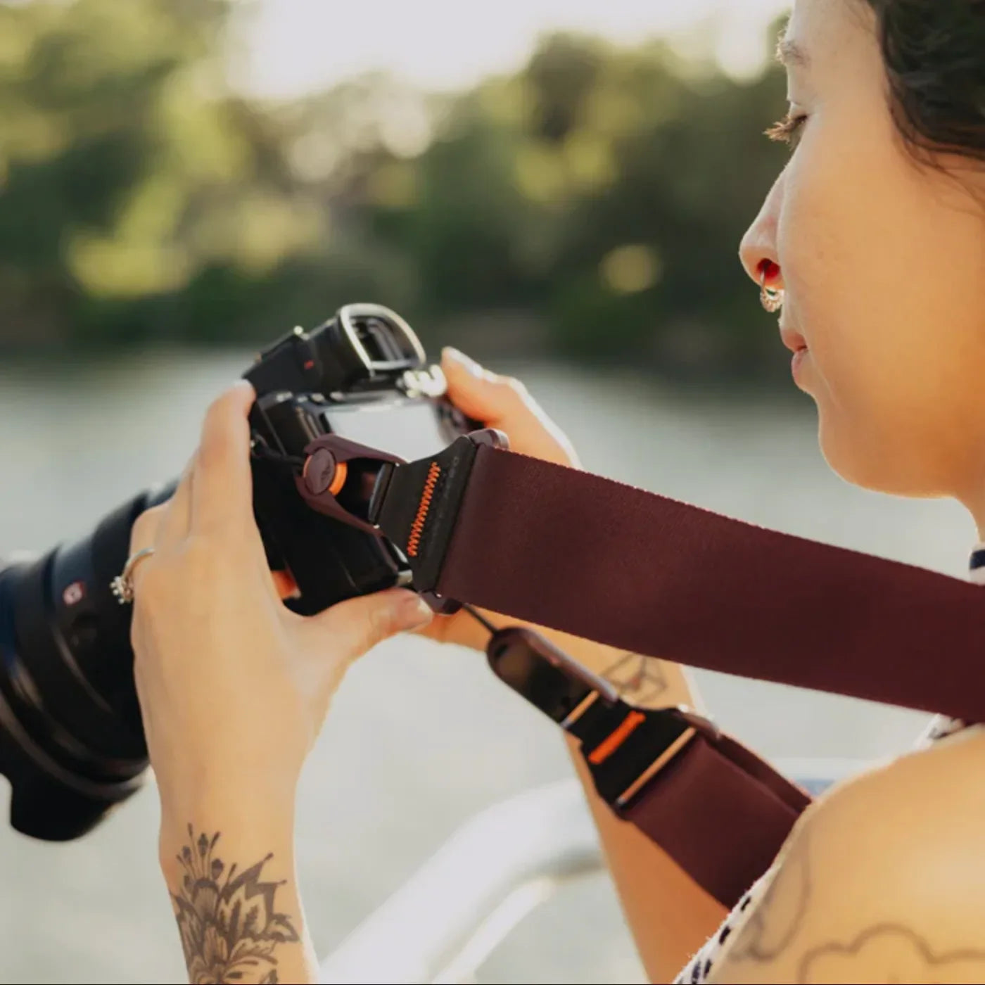 Peak Design SL-EP-3 Slide Camera Strap (Eclipse) at PROCAM | procam.com