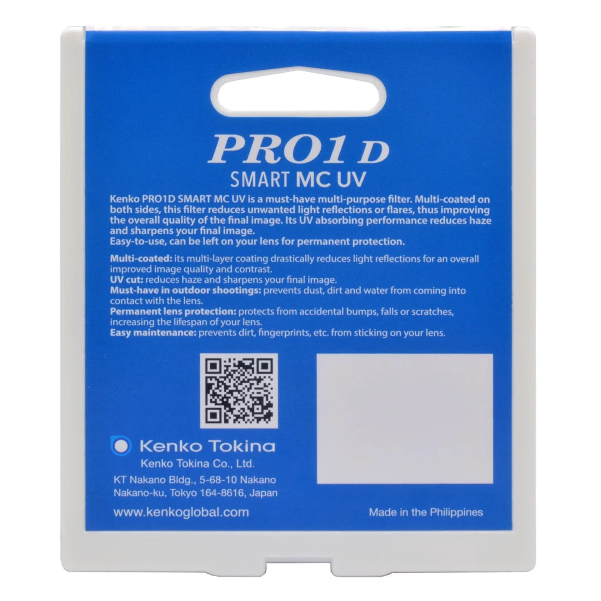Kenko Pro1 D Smart MC UV Filter 55mm at PROCAM | procam.com