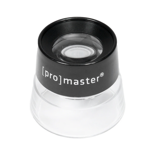 ProMaster Dome Loupe - 10X for Prints, Negatives, Stamps, Coins