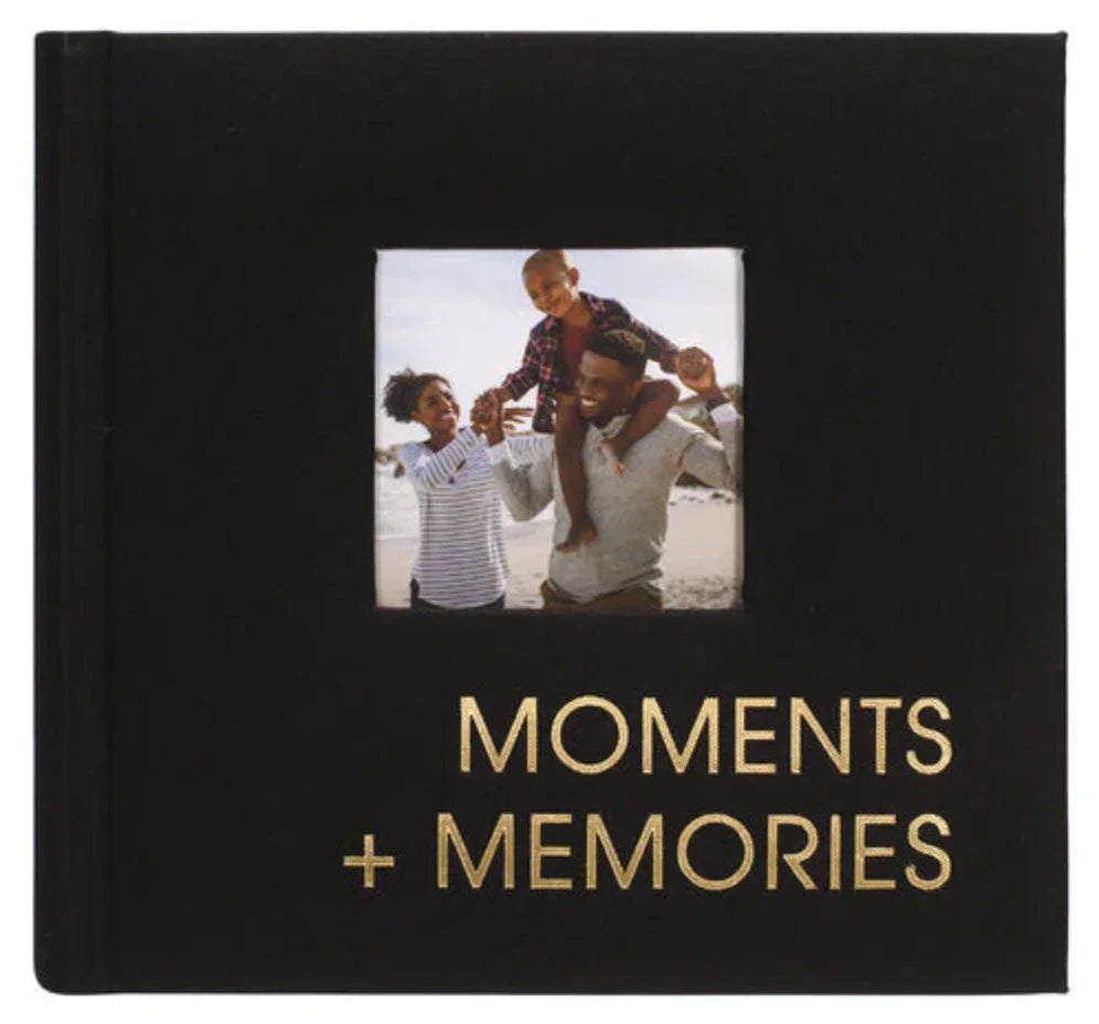 Malden Photo Album 1-Up Moments Black Fabric at PROCAM | procam.com