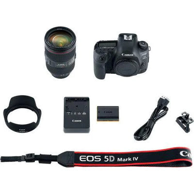 *** OPEN BOX EXCELLENT *** Canon EOS 5D Mark IV DSLR Camera with 24-105mm f/4L II Lens