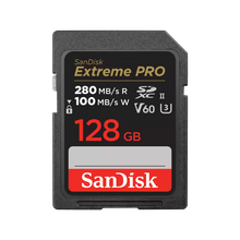 SanDisk Extreme PRO UHS-II SDXC Memory Card - 128GB