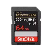 SanDisk Extreme PRO UHS-I SDHC Memory Card - 64GB