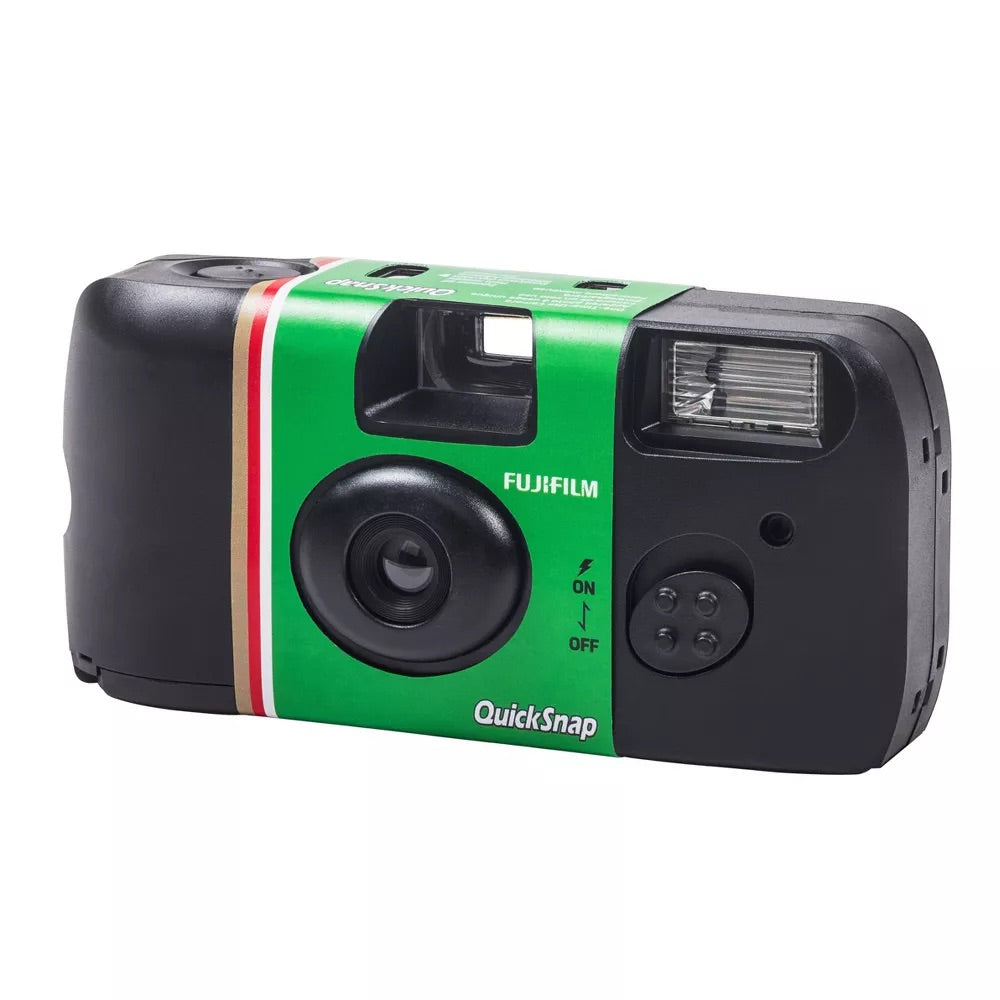 FUJIFILM QuickSnap 400 35mm Single-Use Disposable Camera with Built‑In Flash (27 Exposures)