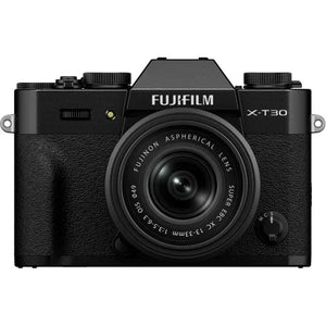 FUJIFILM X-T30 III Mirrorless Digital Camera with XC 13-33mm f/3.5-6.3 OIS Lens Kit (Black) at PROCAM | procam.com