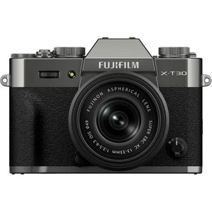 FUJIFILM X-T30 III Mirrorless Digital Camera with XC 13-33mm f/3.5-6.3 OIS Lens Kit (Charcoal Silver) at PROCAM | procam.com