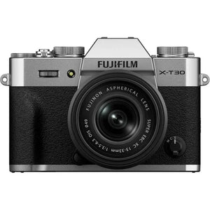 FUJIFILM X-T30 III Mirrorless Digital Camera with XC 13-33mm f/3.5-6.3 OIS Lens Kit (Silver) at PROCAM | procam.com