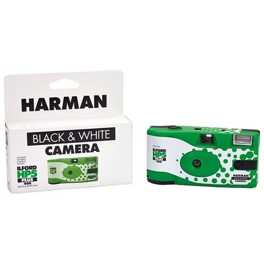 Ilford HP5 Plus 400 B&W 35mm Single-Use Film Camera (27 Exposures)