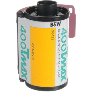 Kodak Professional T-Max 400 Black and White Negative Film (35mm Roll Film, 36 Exposures) at PROCAM | procam.com
