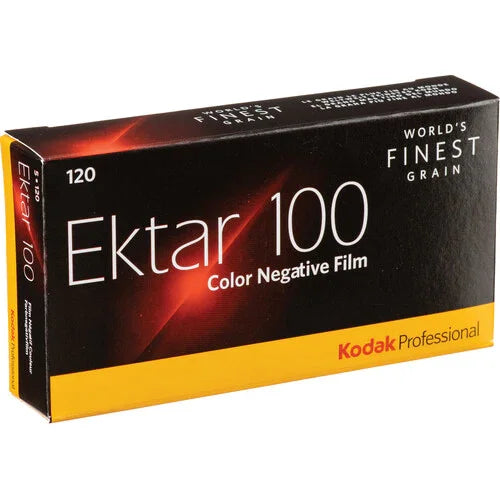 Kodak Professional Ektar 100 Color Negative Film (120 Roll Film) 5-Pack at PROCAM | procam.com