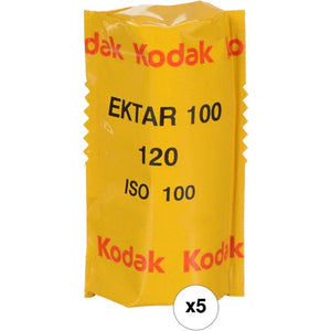 Kodak Professional Ektar 100 Color Negative Film (120 Roll Film) 5-Pack at PROCAM | procam.com