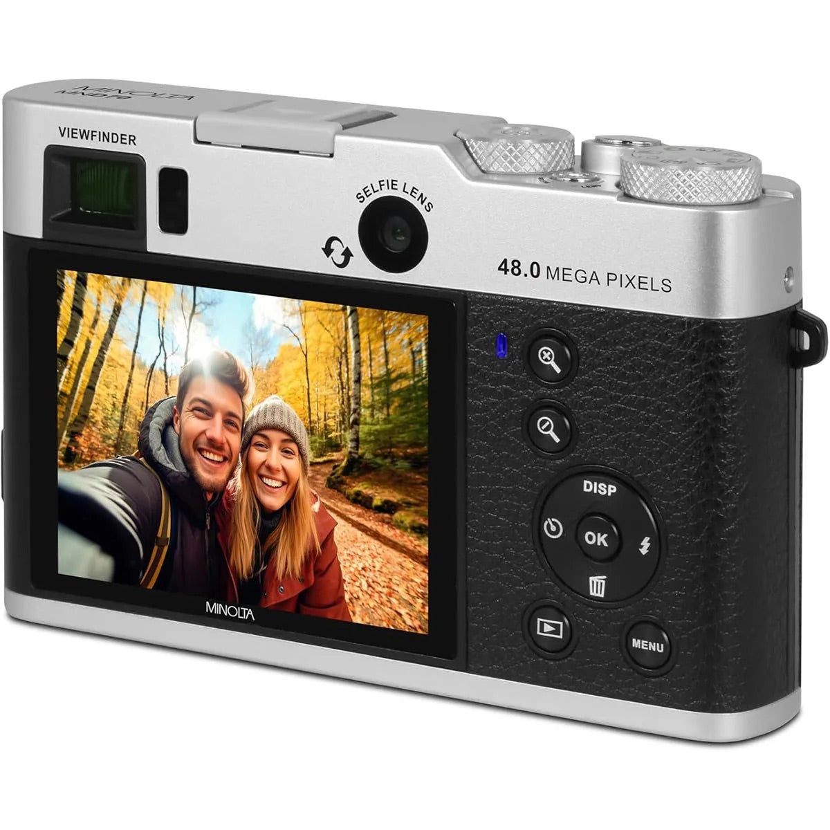 Minolta MND70 Retro 48MP Wi-Fi 5K Ultra HD Dual Lens Digital