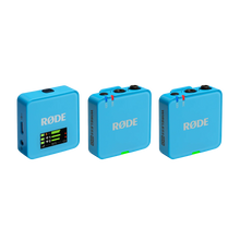 RODE Wireless GO (Gen 3) 2-Person Compact Digital Wireless Microphone System/Recorder (2.4 GHz, Blue)