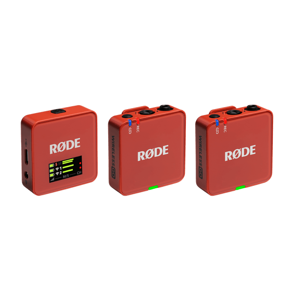 RODE Wireless GO (Gen 3) 2-Person Compact Digital Wireless Microphone System/Recorder (2.4 GHz, Clay)