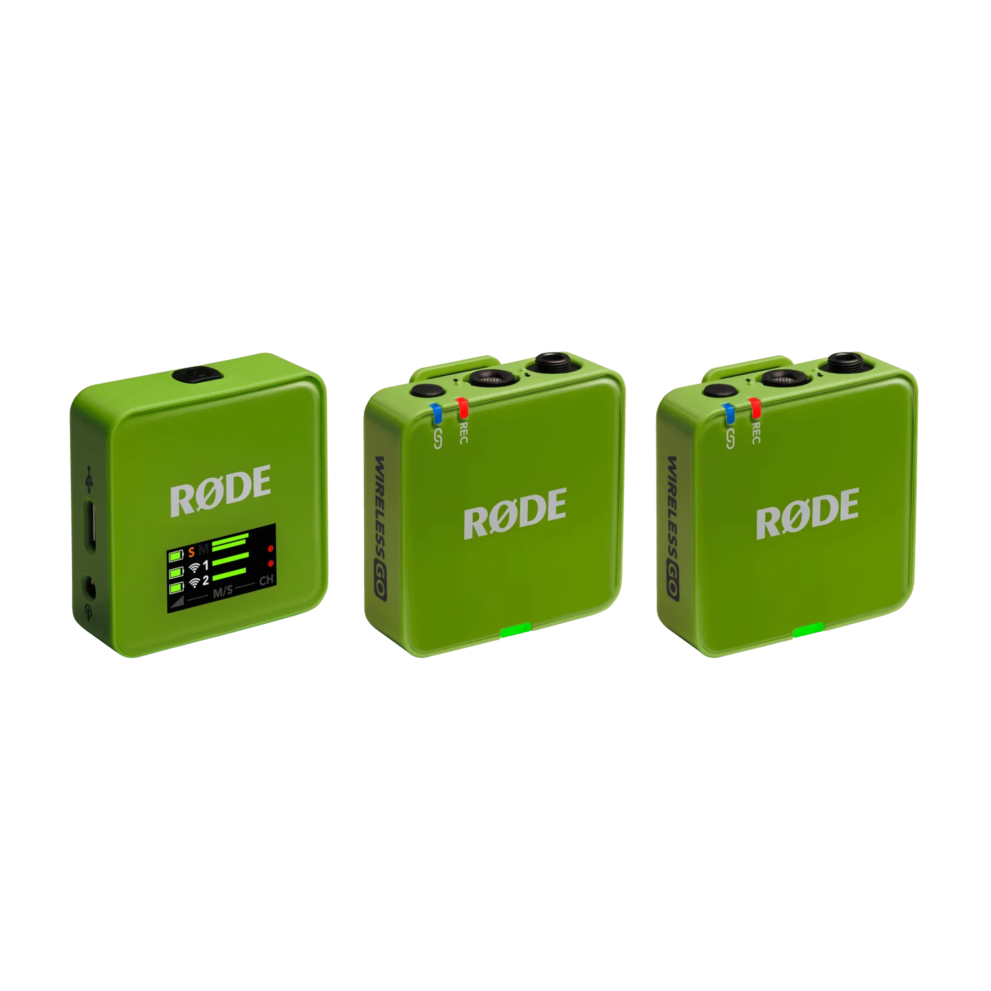 RODE Wireless GO (Gen 3) 2-Person Compact Digital Wireless Microphone System/Recorder (2.4 GHz, Green) at PROCAM | procam.com