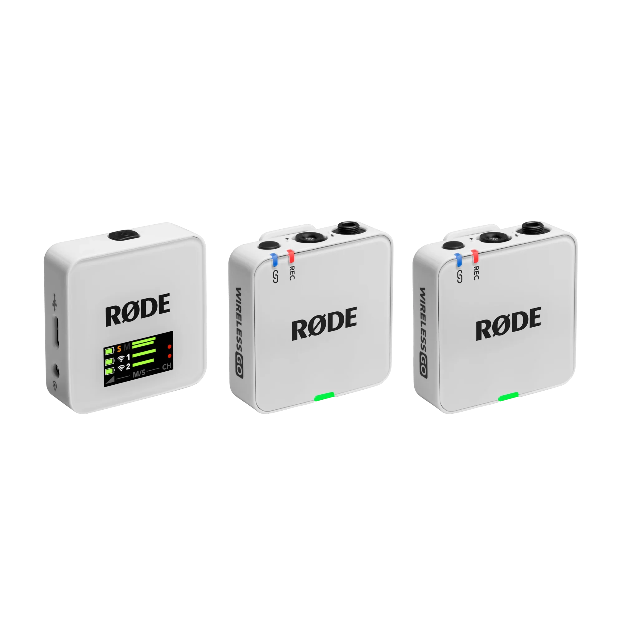 RODE Wireless GO (Gen 3) 2-Person Compact Digital Wireless Microphone System/Recorder (2.4 GHz, White) at PROCAM | procam.com