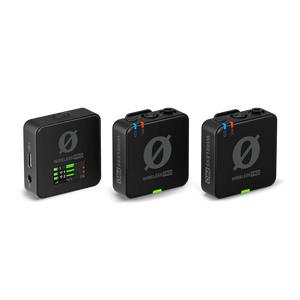 RODE Wireless PRO 2-Person Clip-On Wireless Microphone System/Recorder with Lavaliers (2.4 GHz) at PROCAM | procam.com
