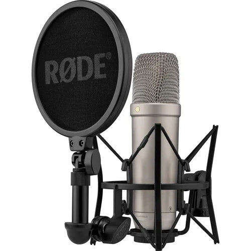 RODE NT1 5th Generation Large-Diaphragm Cardioid Condenser XLR/USB Microphone (Silver) at PROCAM | procam.com