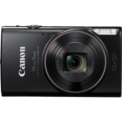 Canon PowerShot ELPH 360 HS A Digital Camera (Black) at PROCAM | procam.com