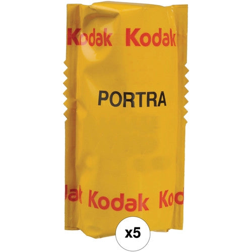 Kodak Professional Portra 160 Color Negative Film (120 Roll Film, 5-Pack) | PROCAM
