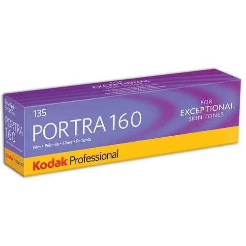 Kodak Professional Portra 160 Color Negative Film (35mm Roll Film, 36 Exposures) 5-Pack at PROCAM | procam.com