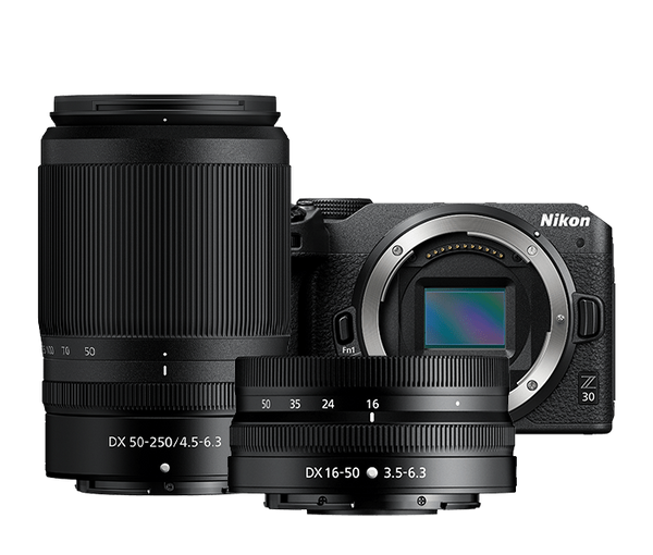 Nikon Z 30 Mirrorless Camera with 16-50mm and 50-250mm Lenses | PROCAM