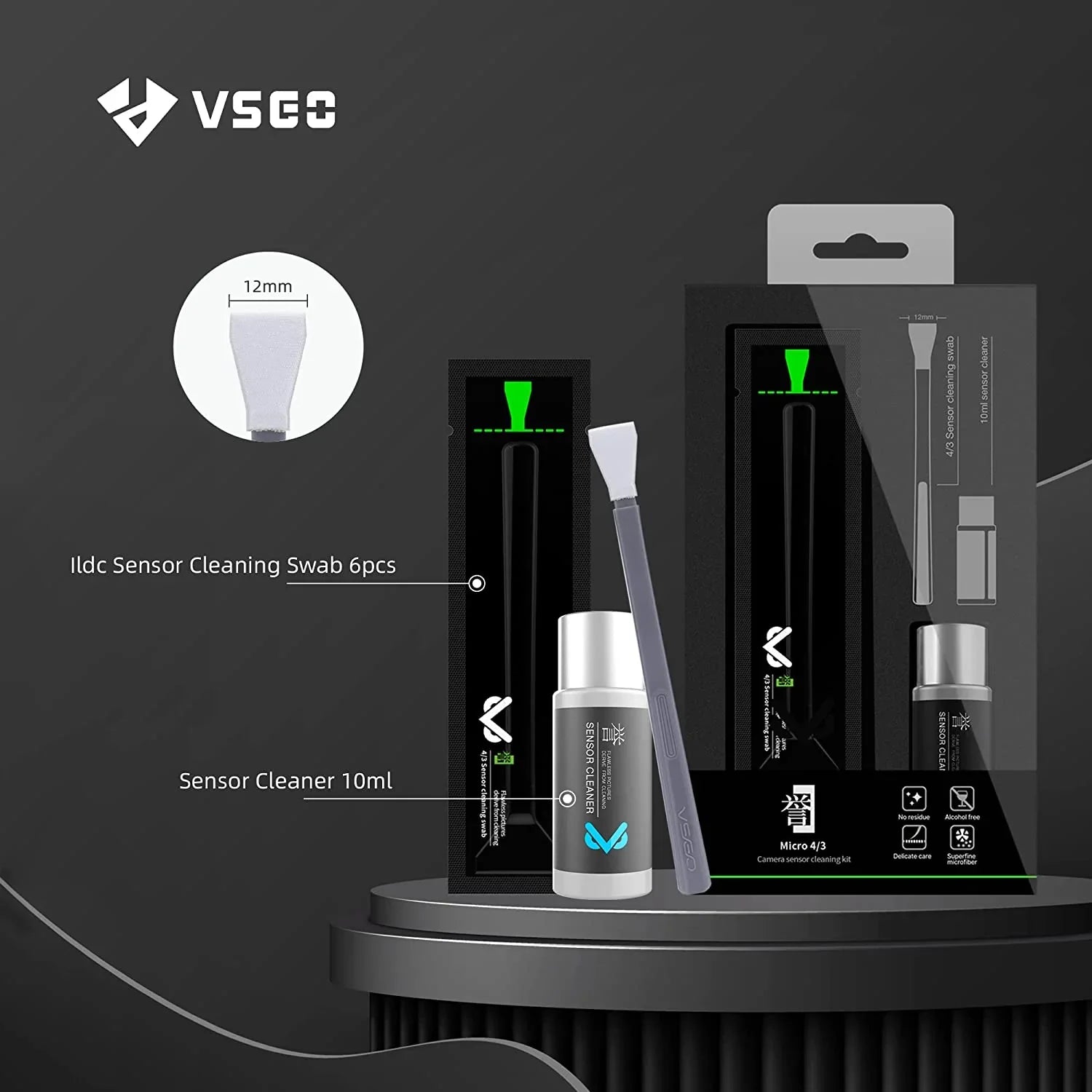 VSGO Sensor Cleaning Kit for Micro 4/3 Cameras at PROCAM | procam.com