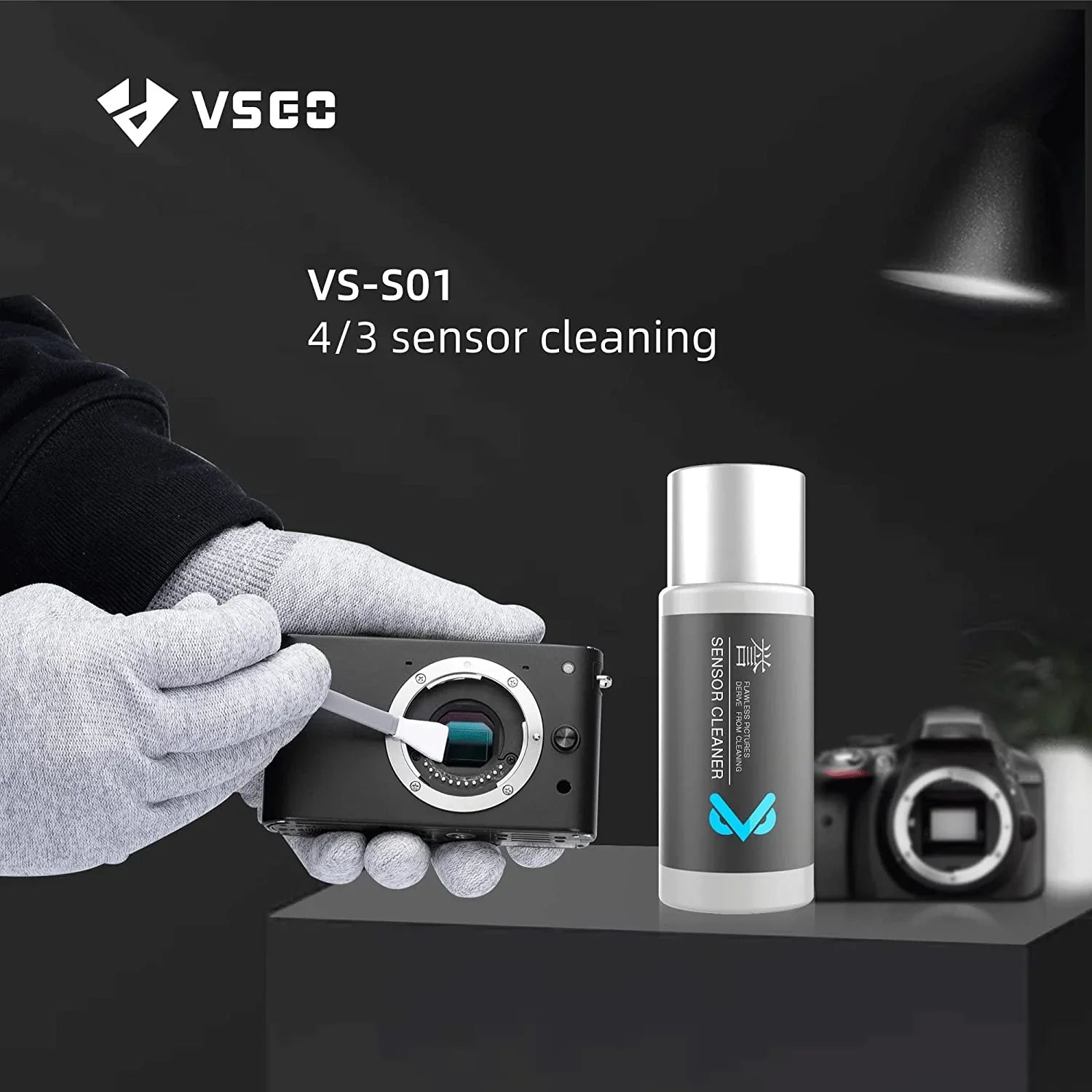 VSGO Sensor Cleaning Kit for Micro 4/3 Cameras at PROCAM | procam.com