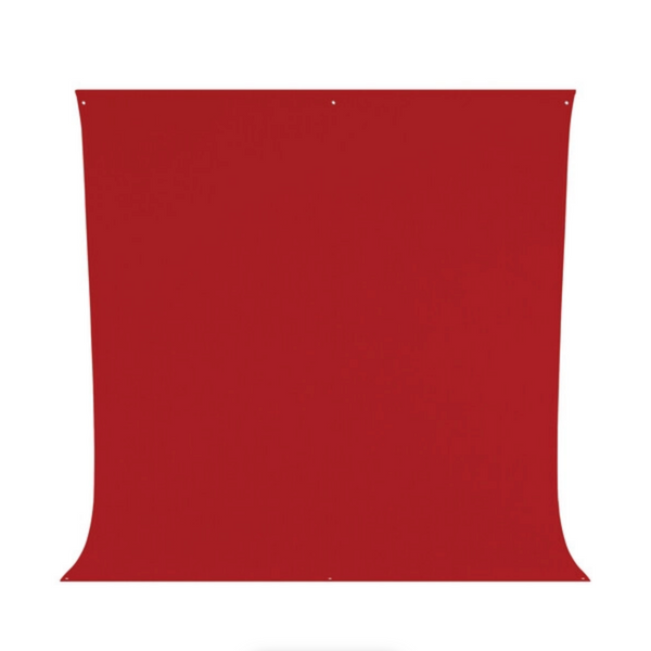 Westcott Wrinkle-Resistant Backdrop - Scarlet Red (9' x 10')