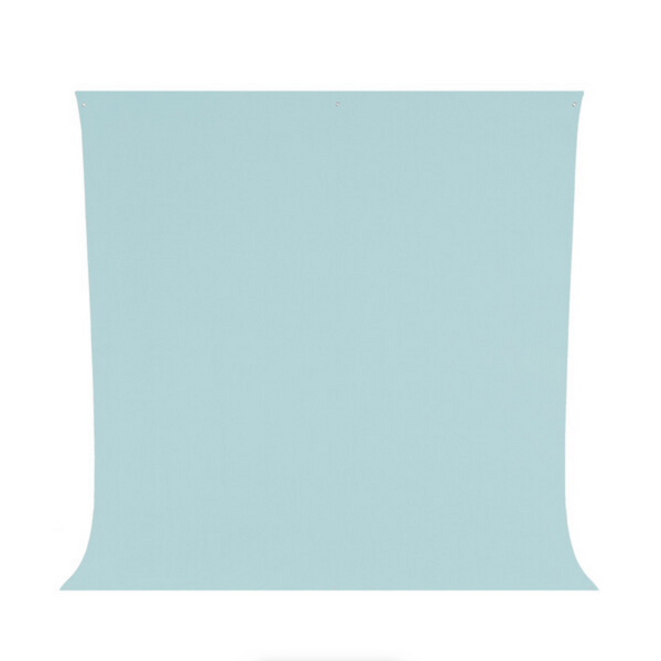 Westcott Wrinkle-Resistant Backdrop - Pastel Blue (9' x 10')