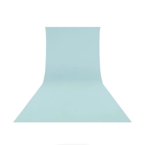 Westcott Wrinkle-Resistant Backdrop - Pastel Blue (9' x 20') at PROCAM | procam.com