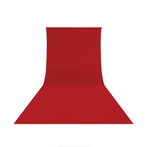 Westcott Wrinkle-Resistant Backdrop - Scarlet Red (9' x 20')