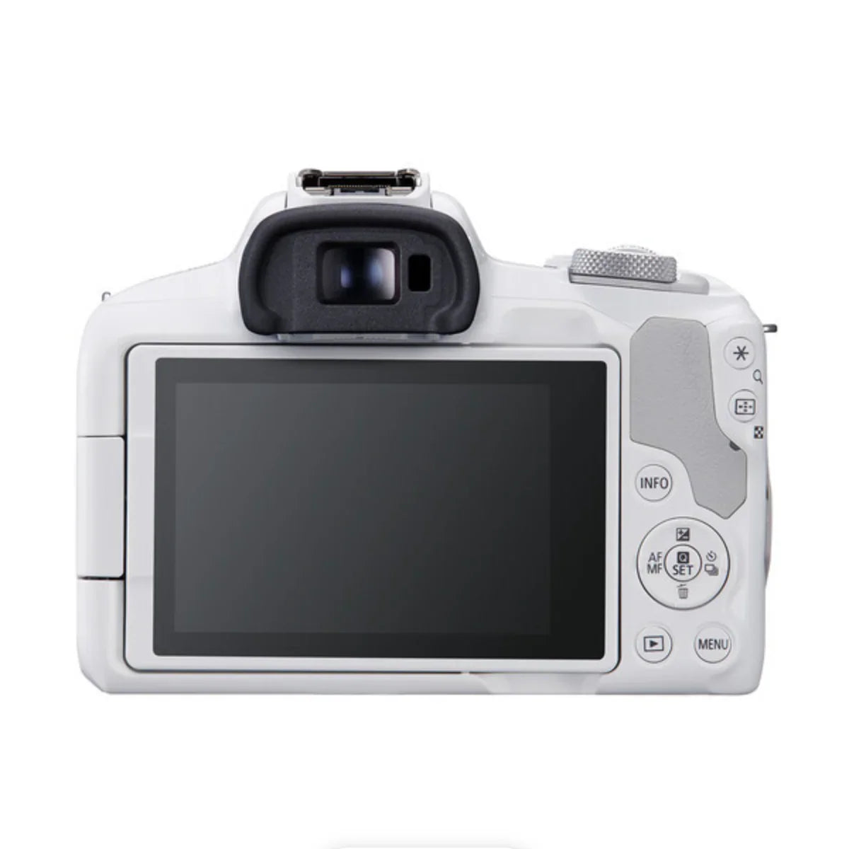 Canon EOS R50 Mirrorless Camera (Body Only, White) at PROCAM | procam.com