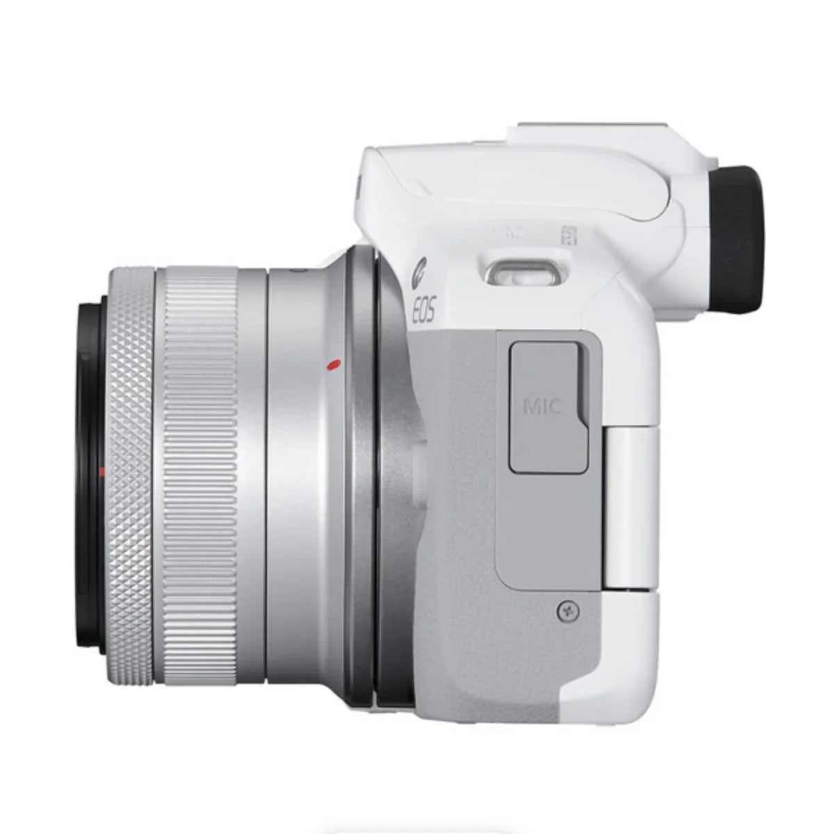 Canon EOS R50 Mirrorless Camera with RF-S 18-45mm f/4.5-6.3 IS STM Lens (White) at PROCAM | procam.com