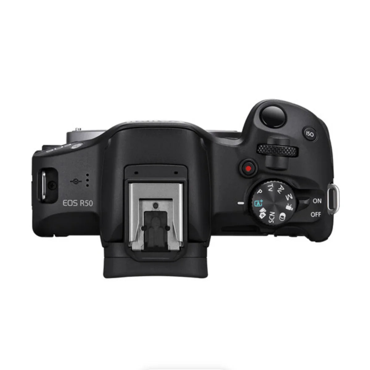 Canon EOS R50 Mirrorless Camera with RF-S 18-45mm f/4.5-6.3 IS STM Lens (Black) at PROCAM | procam.com