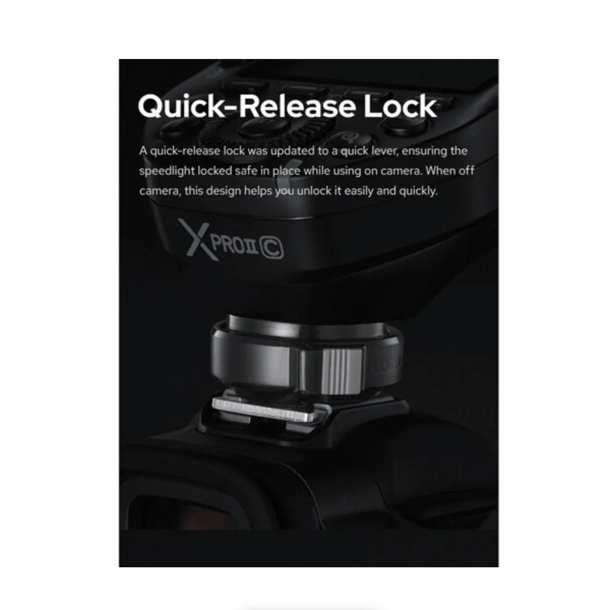 Godox XPro II TTL Wireless Flash Trigger for FUJIFILM Cameras at PROCAM | procam.com