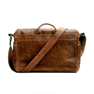 ONA Brixton Leather Camera/Laptop Messenger Bag (Antique Cognac) at PROCAM | procam.com