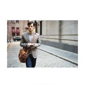 ONA Brixton Leather Camera/Laptop Messenger Bag (Antique Cognac) at PROCAM | procam.com