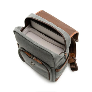 ONA Monterey Backpack (Smoke and Antique Cognac) at PROCAM | procam.com
