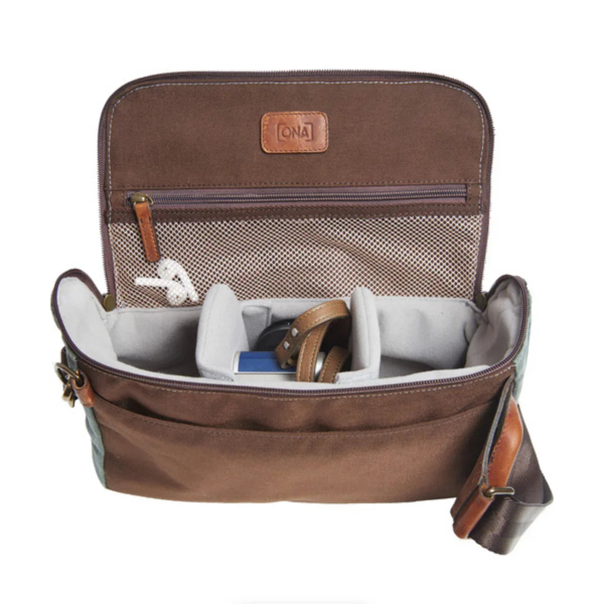 ONA Rockaway Canvas Camera Bag (Smoke Gray) at PROCAM | procam.com