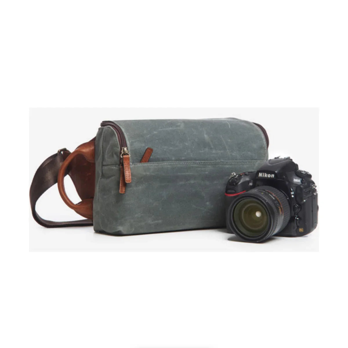 ONA Rockaway Canvas Camera Bag (Smoke Gray) at PROCAM | procam.com