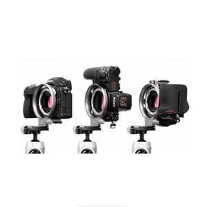 Silence Corner Atoll D Rotating Camera Collar for Select DSLR Cameras (Silver) at PROCAM | procam.com
