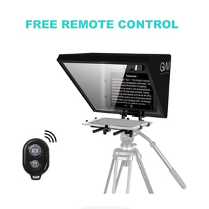 GVM TQ-L Teleprompter for Tablets and Smartphones with Bluetooth Remote & App at PROCAM | procam.com