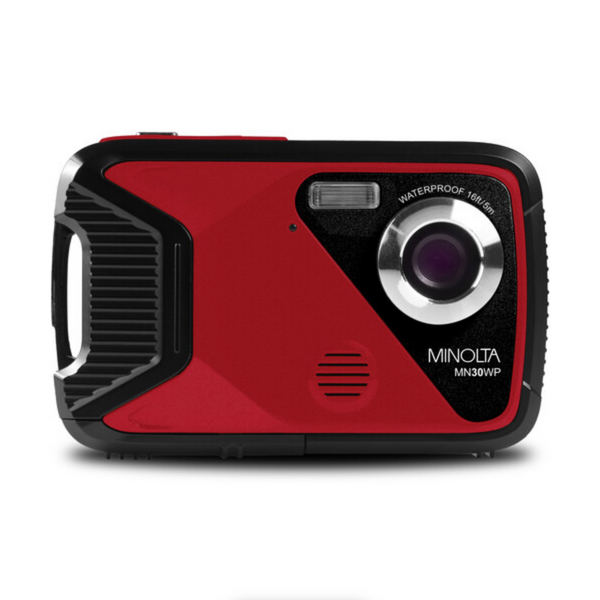 Minolta MN30WP Waterproof Digital Camera (Red)